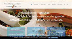 Desktop Screenshot of gutenberg-apotheke.de